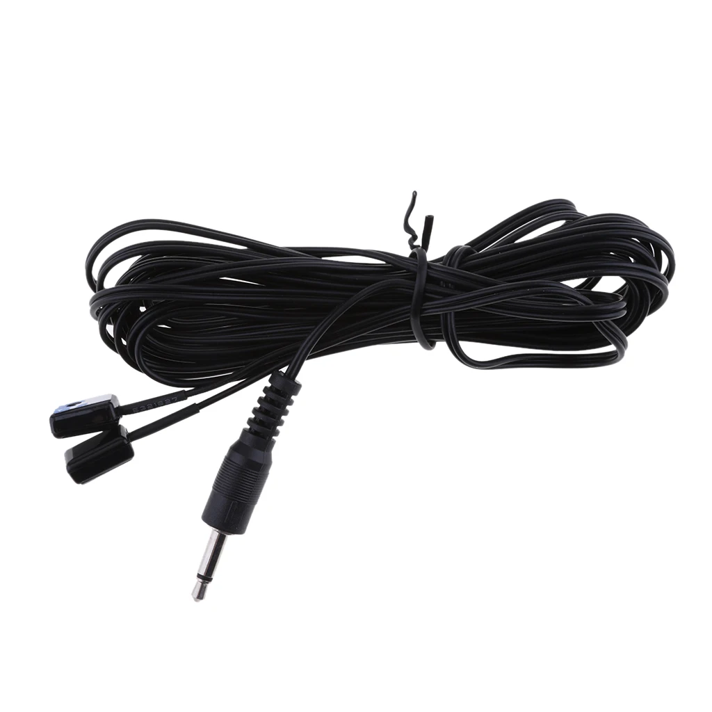 3 Meter IR Blaster Emitter Cable 3.5mm Male to 2 Transmitter Extension Cable