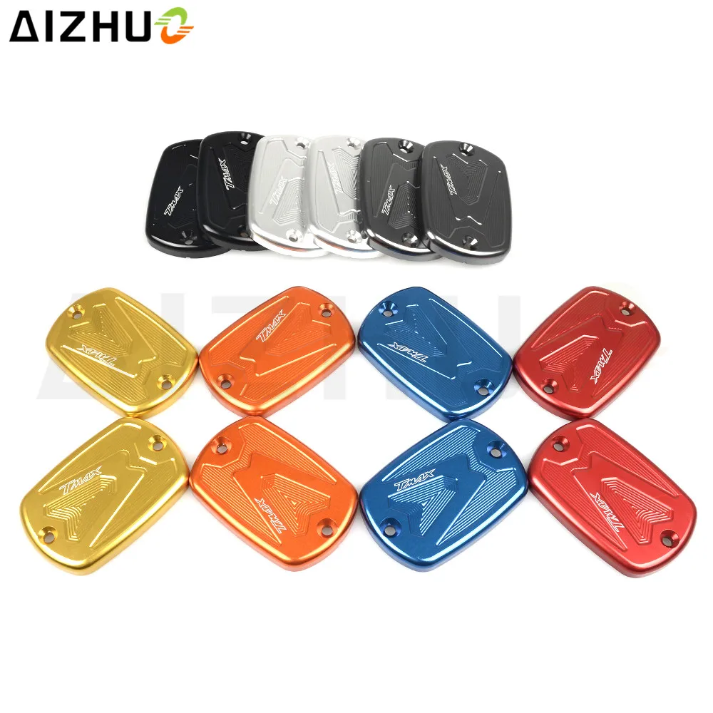 For Yamaha TMAX 500 530 T-MAX TMAX530 TMAX500 Motorcycle Cylinder Fluid Reservoir Cover Cap CNC Aluminum Motorbike Accessories