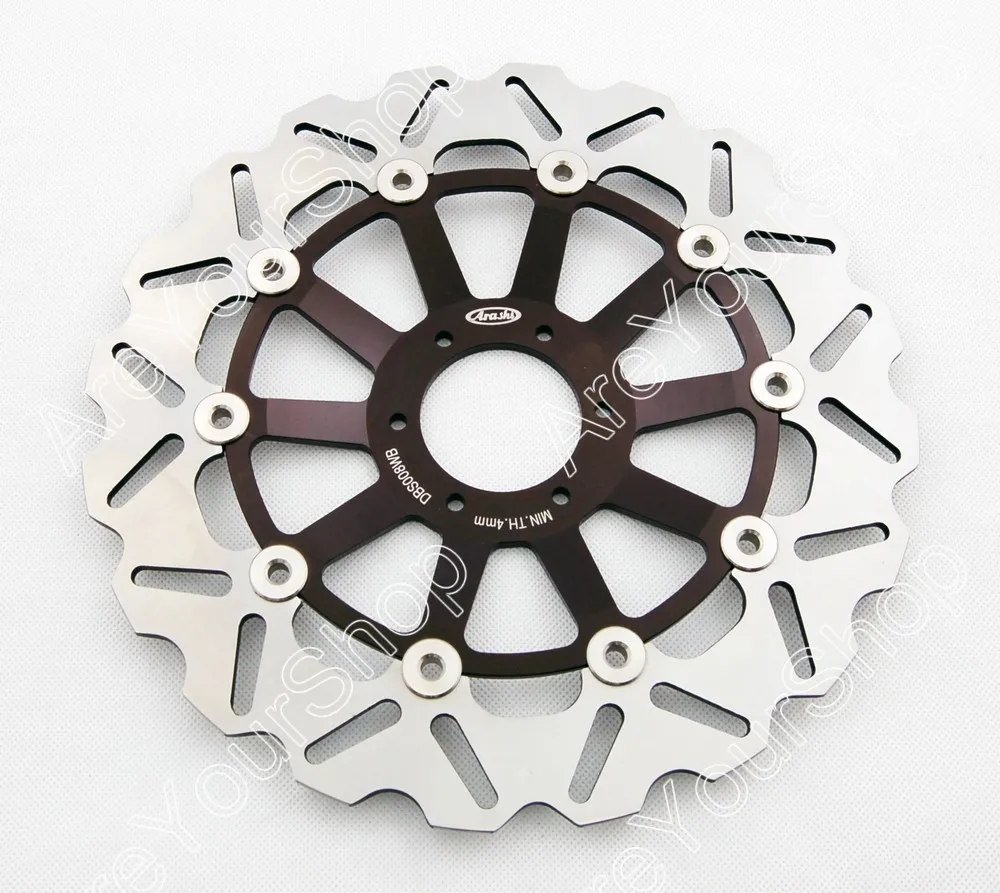 

Motorcycle Brake Disc Front For Honda RS R / RS GP / HORNET / CBR F / VTR F 1Pair Black High Quality Motorcycle Accessories