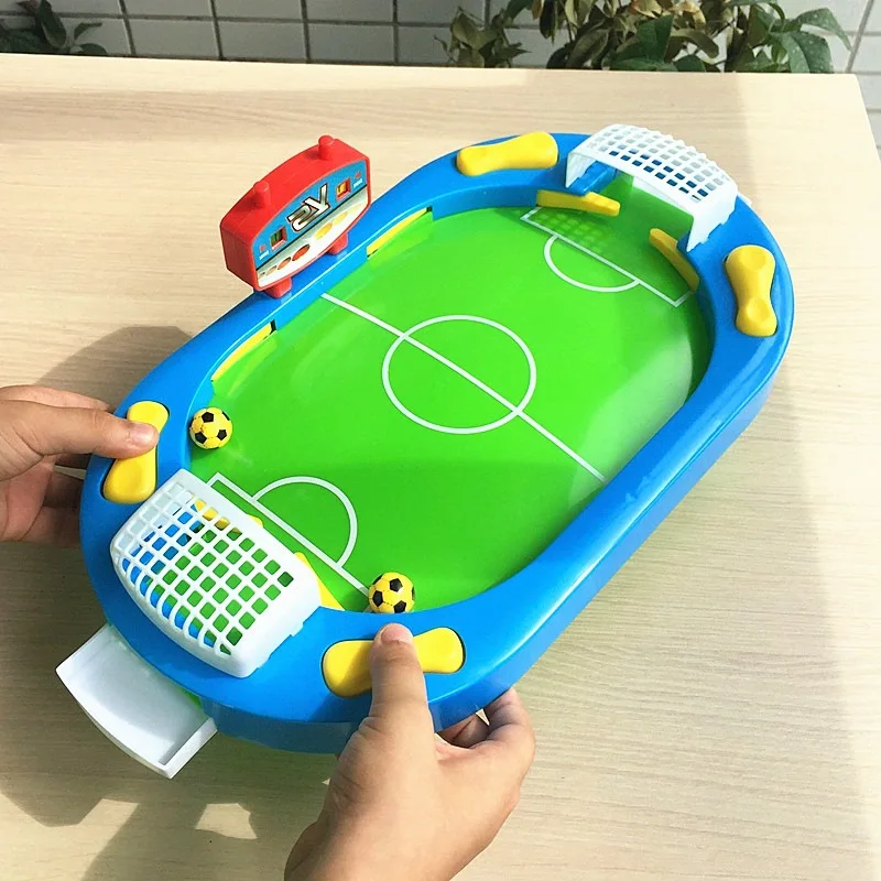 Mini Board Game Table Football Soccer Marble Desk World Cup Indoor