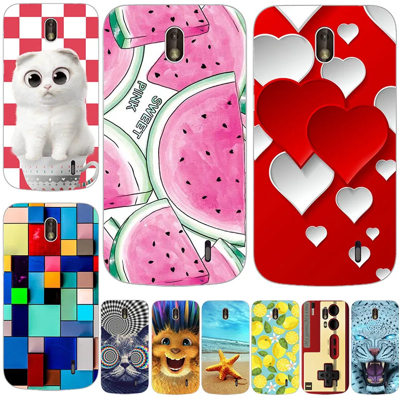 

Cute Animal Fashion Skin Rubber Back Case For Nokia 1 soft Stone Texture Housing On Cover For Nokia1 TA-1047 TA-1060 TA-1056