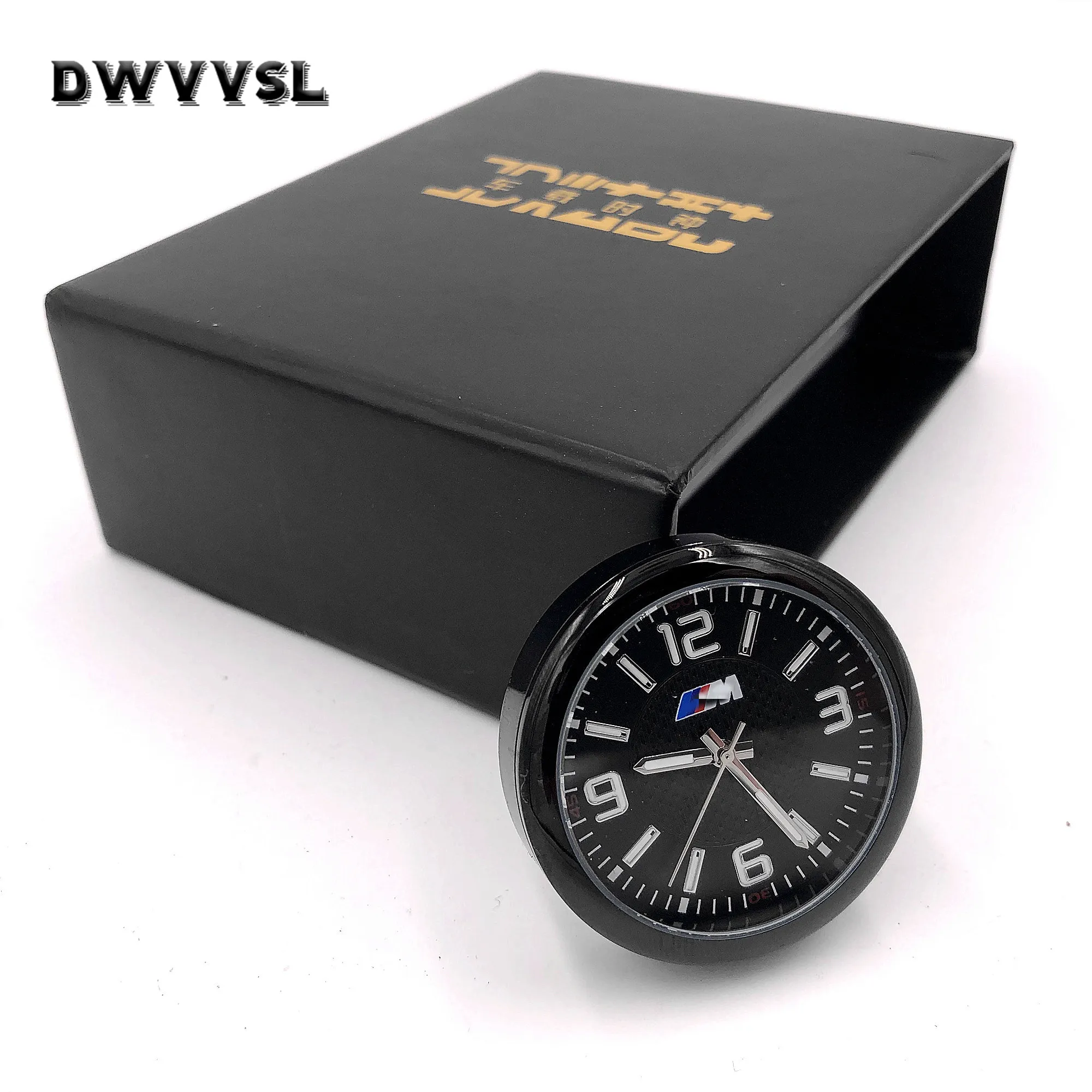 

Luxury car clock designed for bmw f10 f11 f30 f32 f15 f16 3 5 7 X5 X6 series high quality front air outlet car watch with clip