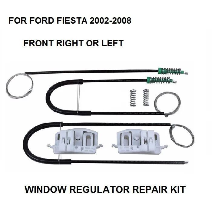 FORD FIESTA 2//3 DOORS WINDOW REGULATOR REPAIR CLIPS FRONT LEFT