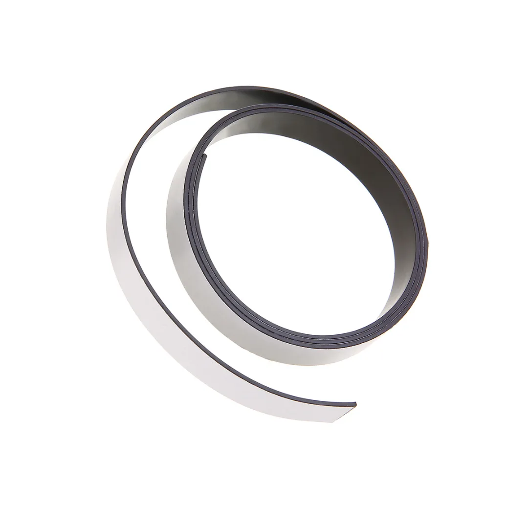 

Mayitr 1M/5M Rubber Self Adhesive Magnetic Stripe Flexible Magnet Strip Tape for DIY Magnetic Materials New High Quality
