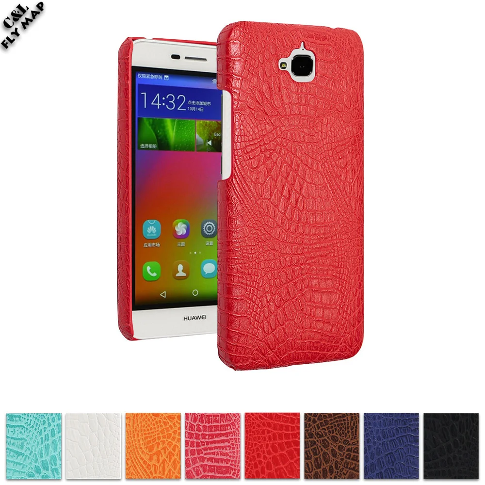 Чехол из крокодиловой кожи для Huawei Honor 4C Pro TIT L01 U02 жесткий защитный чехол ПК