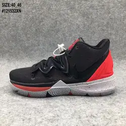 Высокое качество Новое поступление оригинальный Kyrie 5 поколения Мужская Баскетбольная обувь, белый, дышащий, нескользящий, устойчивый к