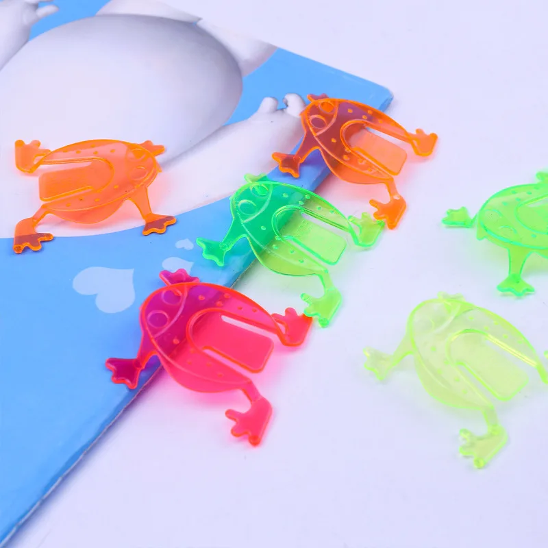 10 шт. 4,3*4,3 см прыгающие лягушки прыгающие игрушки для детской вечеринки для дня рождения Игрушки для девочек и мальчиков Goody мешок наполнители для пиньяты
