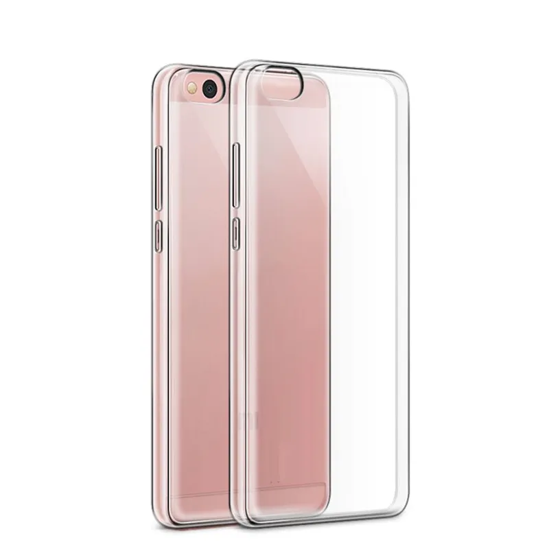 Телефон защиты чехол для Xiaomi 3 4 5 6 M4S Mi5 Mi5s Mi5c Mi6 M6 плюс ультра тонкий прозрачный ТПУ