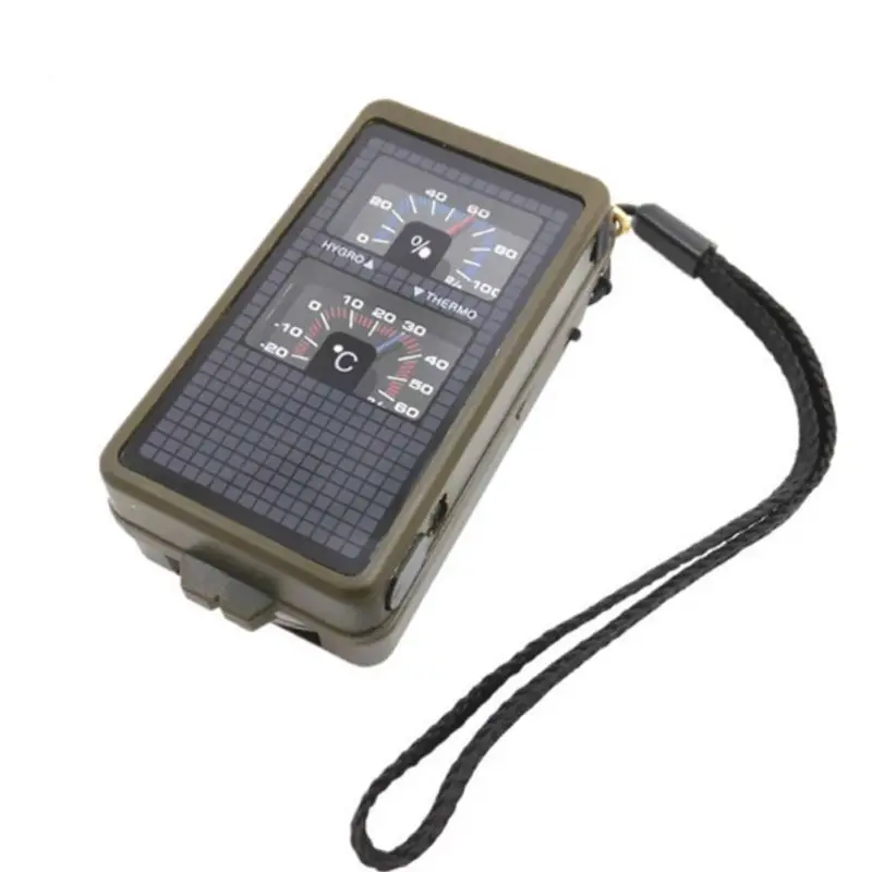 10 in.1 Multifunktions Outdoor Survival Militär Camping Wandern Kompass Tool Kit 
