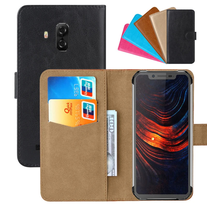 

Luxury Wallet Case For Blackview BV9600 Pro PU Leather Retro Flip Cover Magnetic Fashion Cases Strap