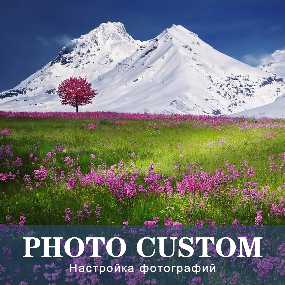 

Custom Photo! landscape Full Square/Round Drill 5D DIY Diamond Painting Personal Custom Cross Stitch 5D Mosaic Embroidery Decor