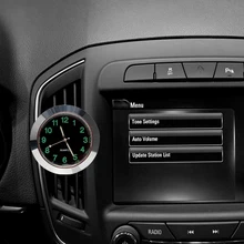 Автомобильные часы, украшения мини украшение автомобиля, устанавливаемое на вентиляционное отверстие в салоне автомобиля клип кварцевые часы механика автомобиля-Средства для укладки волос Автоматический дом