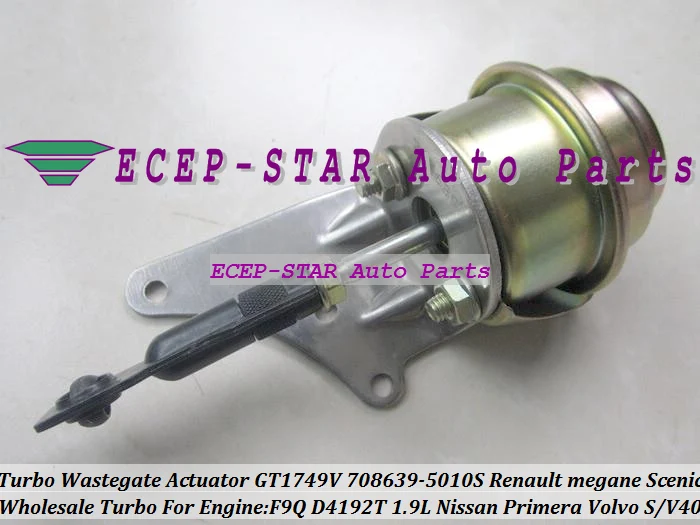 Turbo Wastegate Actuator Valve GT1749V 708639 708639-0005 708639-5010S For Nissan Primera Renault Megane Scenic Volvo V40 F9Q D4192T3 1.9L Turbocharger (5)