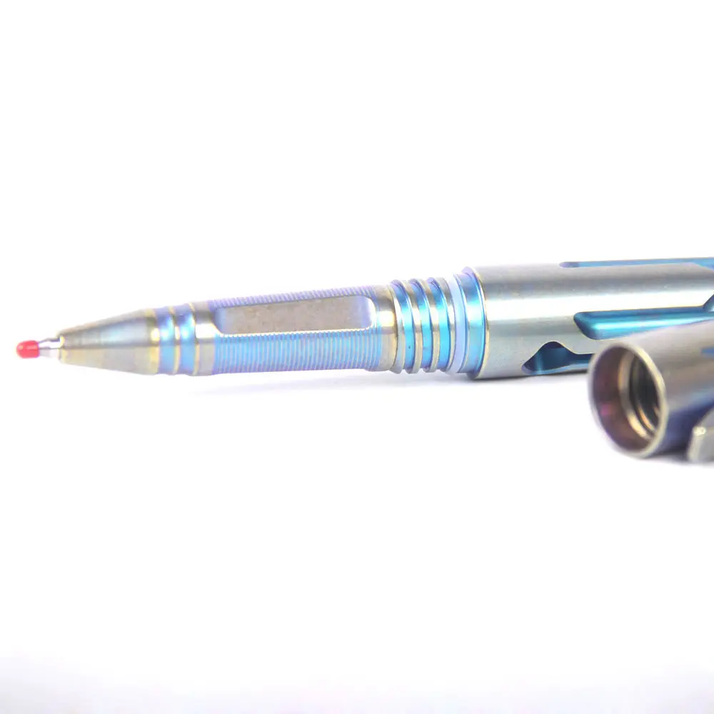 Manker P20 Titanium TC4 тактическая ручка из вольфрамовой стали стеклянный выключатель