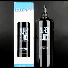 Перманентная Татуировка бутылка ZUPER черные чернила татуировки пигмент 12 унций(360 мл) татуировки