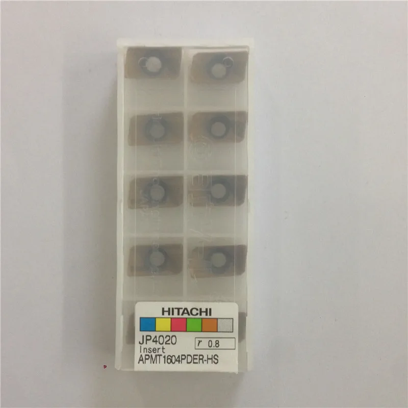 

APMT1604PDER-HS JP4020 original HITACHI carbide insert milling insert APMT 1604 PDER HS JP4020