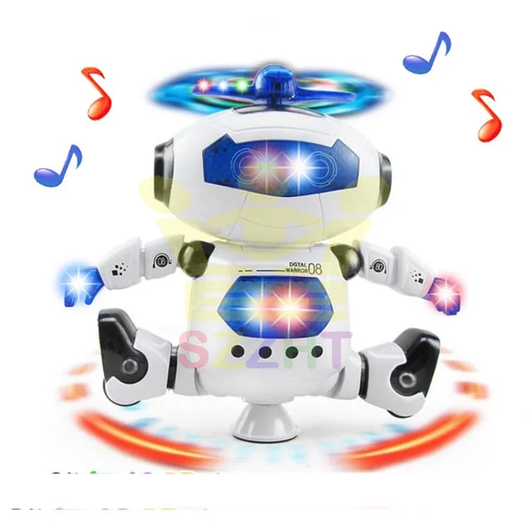 Eletrônico inteligente espaço andando dança robô brinquedo