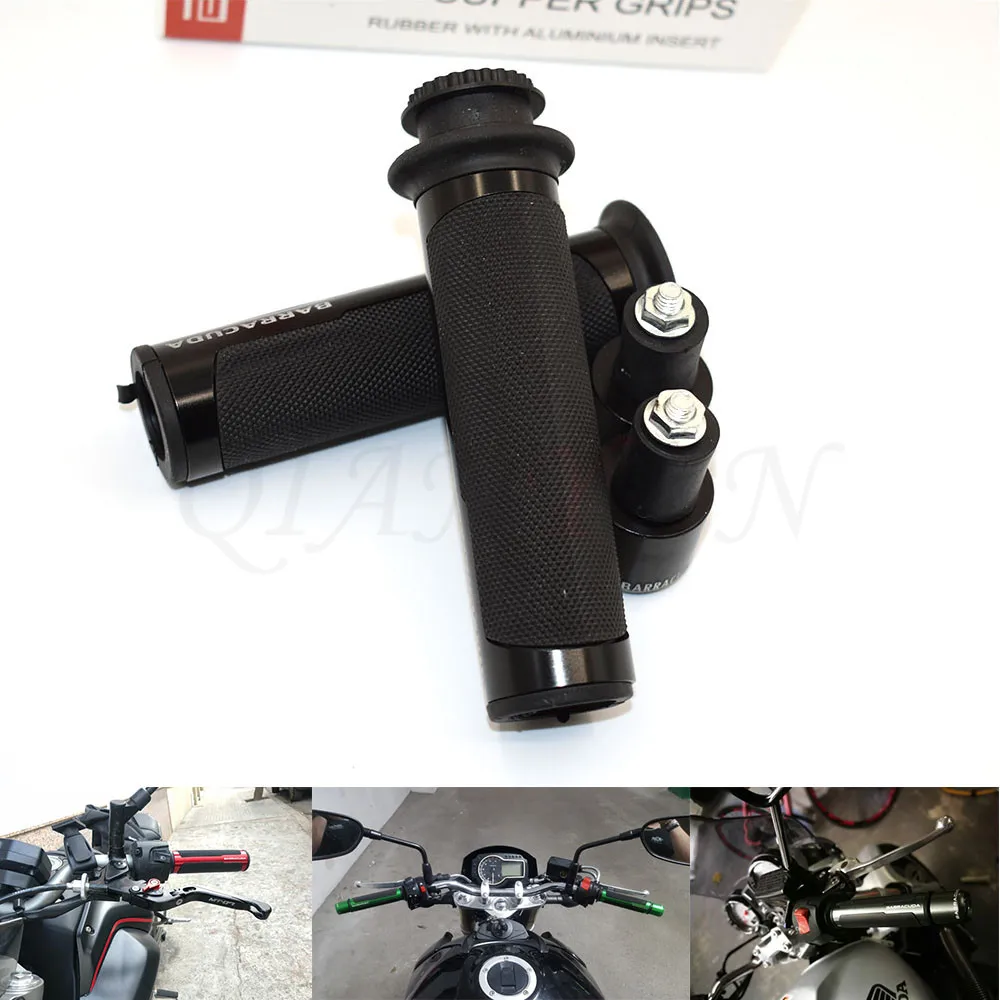 

Universal 7/8'' 22MM Motorcycle handle grips ends handlebar Grips FOR SUZUKI GSR400 GSR600 GSR750 BKING