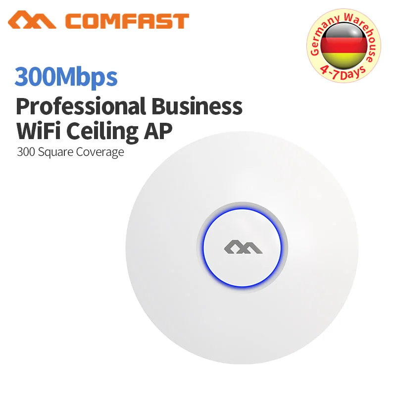 COMFAST беспроводной AP CF E320V2 300mbps потолочный 802.11b/g/n 2 4G Крытый 48В POE мощность 16 Flash Open Wrt