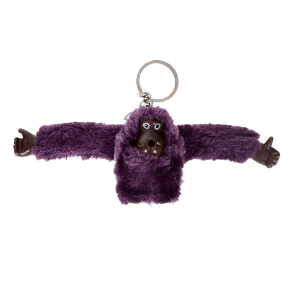 Buy 8 Colors Fashion 3D Plush Monkey Keychain Cute