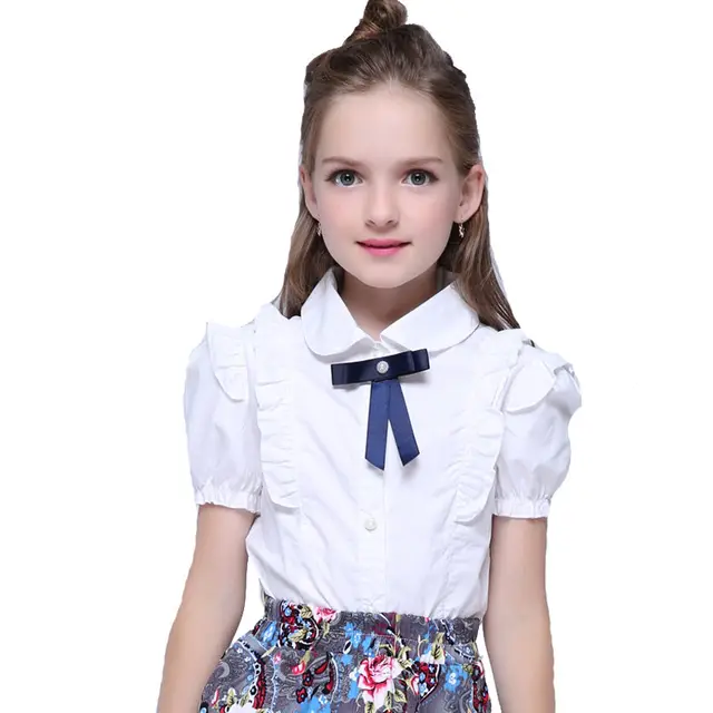 Acheter Été filles Blouse enfants bébé fille vêtements