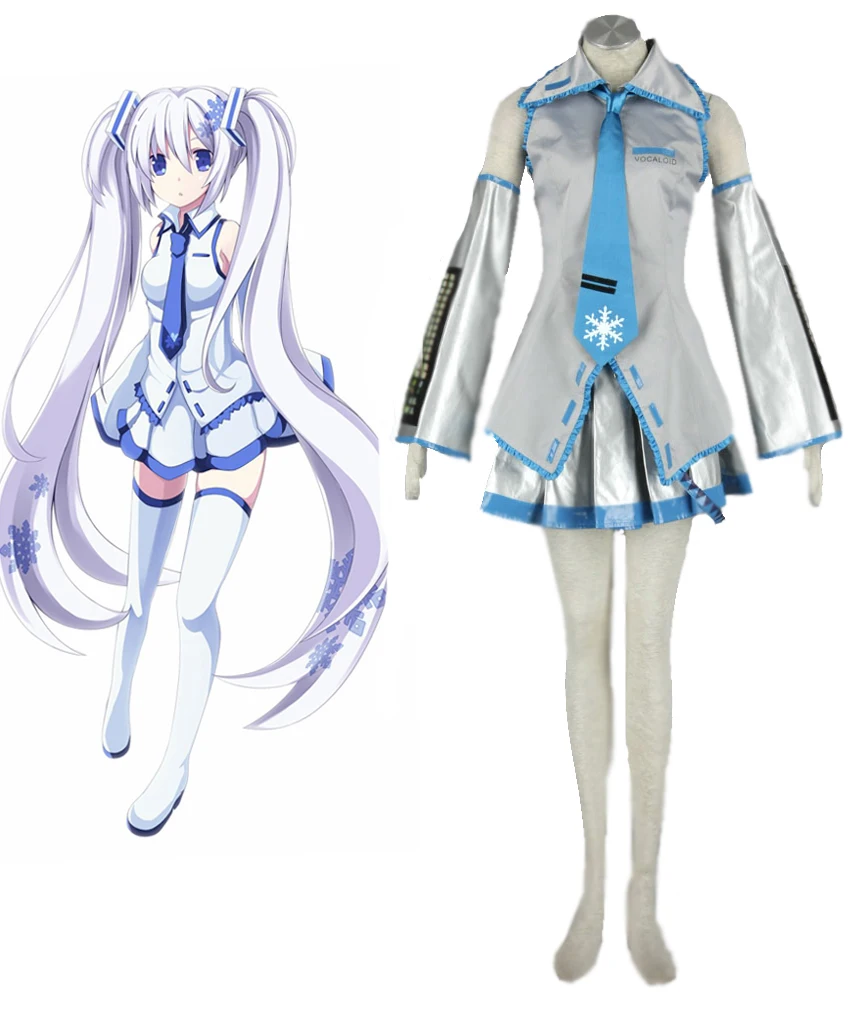 Cosplay Schuhe Vocaloid 2017 Schnee Hatsune Miku Stern Schnee Prinzessin Lolita
