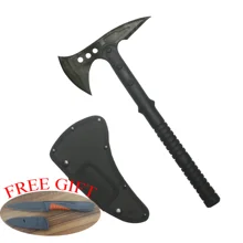 GKW на открытом воздухе Камуфляжный охотничий лагерь выживания боевой Томагавк топор-мачете огненный топор топорик с ручкой из стекловолокна