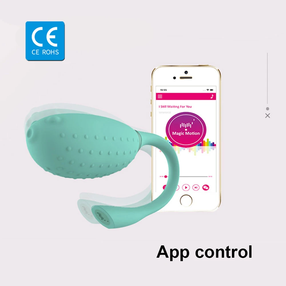 Magic Motion APP Clitoris Vibrator Wireless Smart Vagina Massage Bluetooth Jumping Vibrating Egg Music Game Mode