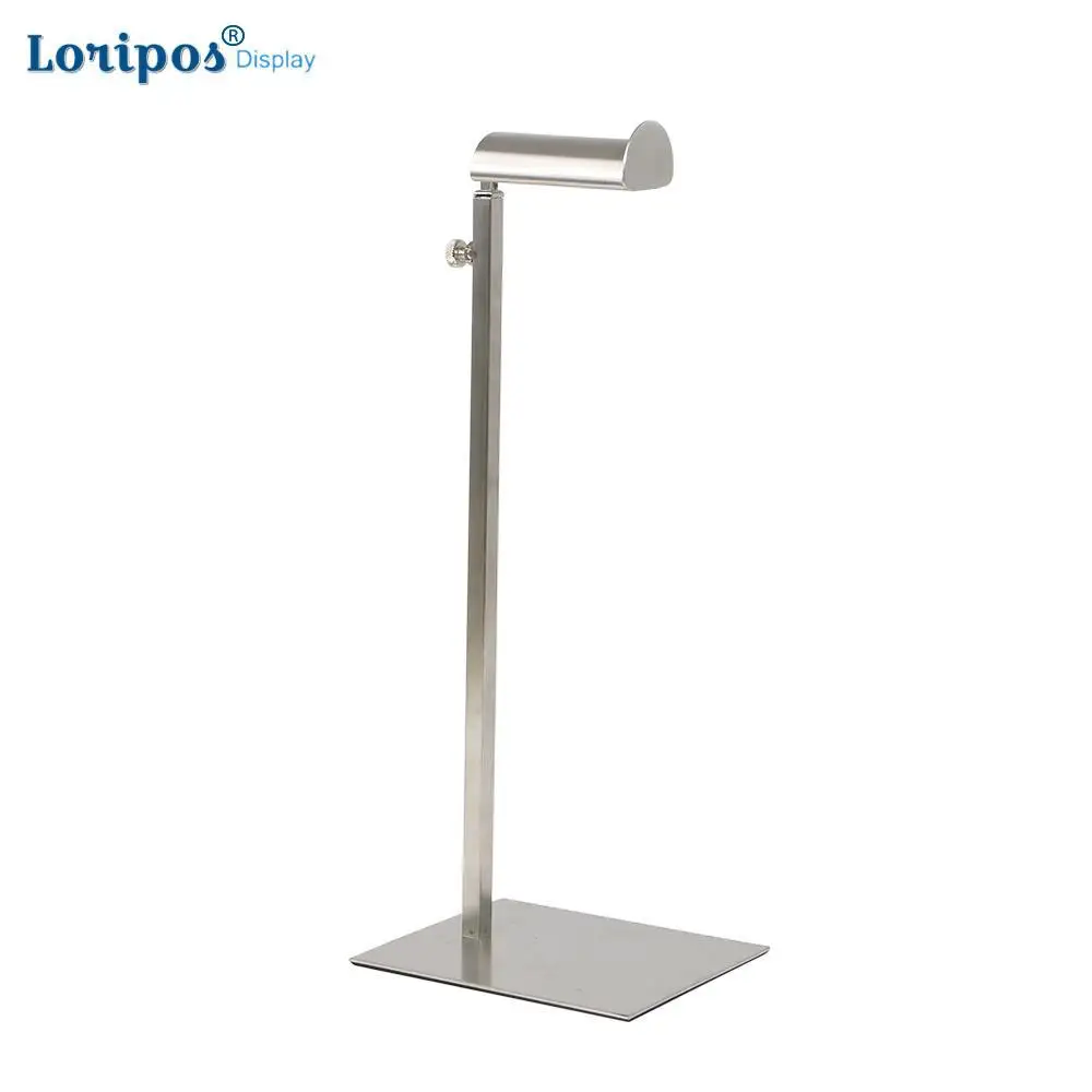 

Hot sale Adjustable four colors metal Handbag Display Rack Women Handbag Bag showing wig hat scarves display stand holder rack