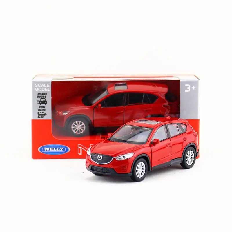 

Free Shipping/WELLY Toy/Diecast Model/1:36 Scale/Mazda CX-5 SUV/Pull Back Car/Educational Collection/Gift For Children
