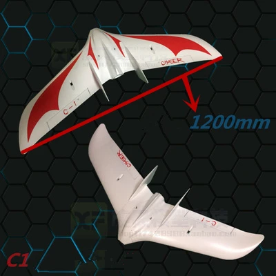 Fixed Wing C1 1200mm Flying Wing Rc Airplane Aircraft Without font b Electronic b font Equipment