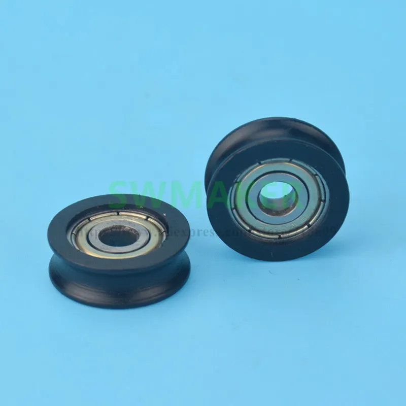 3D Printer Accessories 1pcs 5*20*7mm M6*20*7mm U type groove Pulley Wheel Groove Embedded 625 zz Plastic Bags Bearing