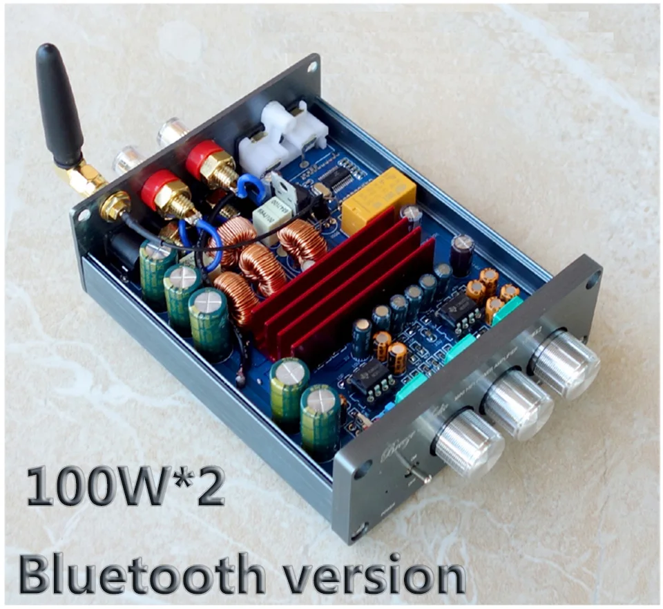 Цифровой Hi Fi усилитель ByJoTeCH 505 стерео Bluetooth 2 0 TPA3116 100% реальное изображение