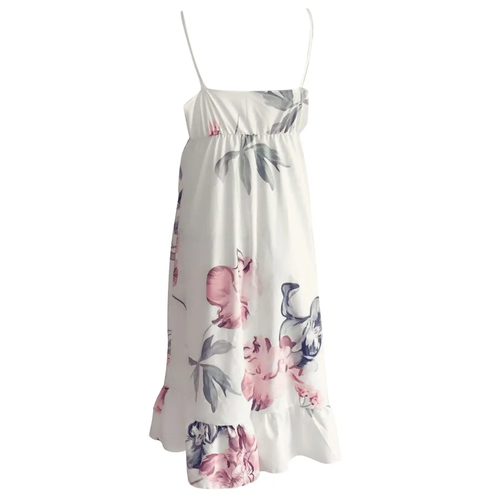 Платья для беременных с асимметричным молочным волокном для фотосессии белое платье с v-образным вырезом и цветочным узором для беременных реквизит для фотосъемки