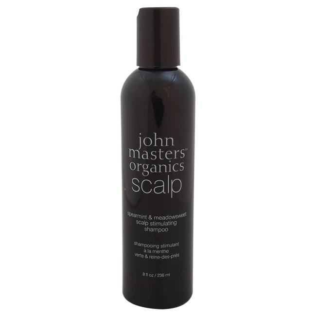 Spearmint & Meadowsweet Scalp Stimulating Shampoo by John Masters Organics for Unisex - 8 oz Shampoo