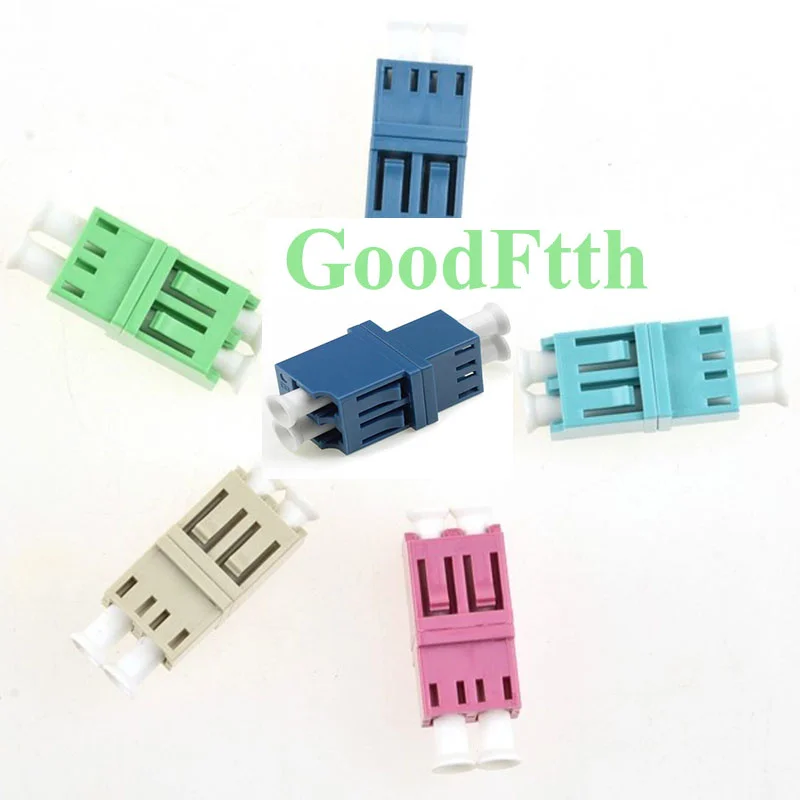 Fiber Optic Adapter Adaptor Coupler LC-LC Duplex with Double Locks GoodFtth 100pcs/Lot