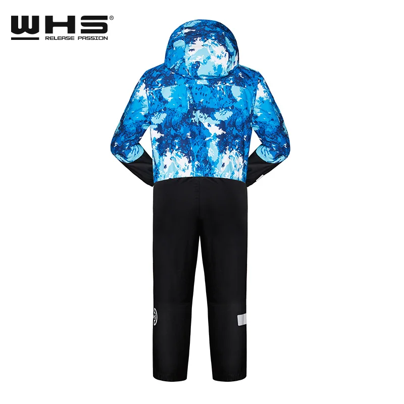 Лыжный костюм WHS для мальчиков и девочек спортивный активного отдыха Детский с