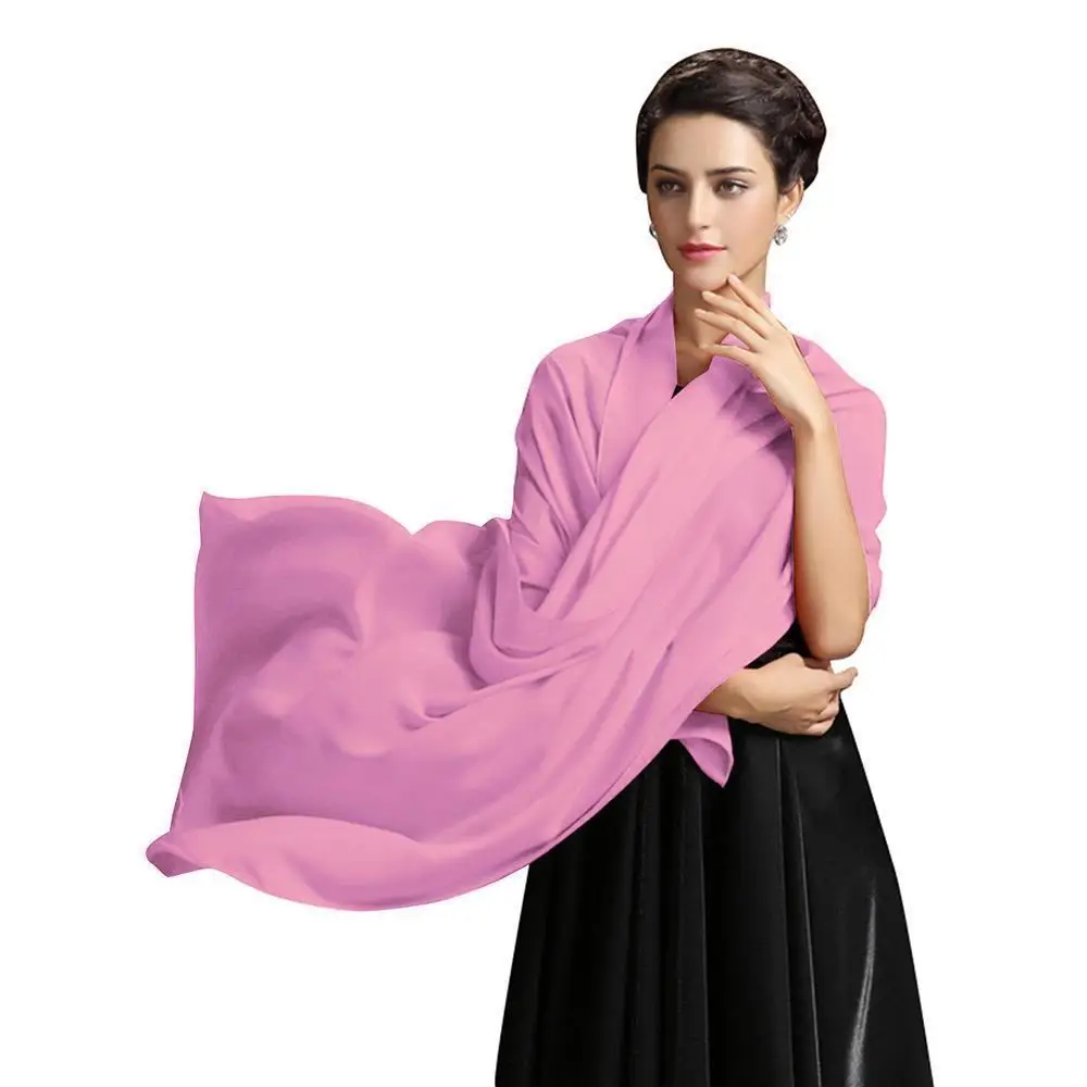SALE Cheap Chiffon Wedding Jackets Bridal Shawl Wrap Stole Women's Cape Bolero Scarf Cloak Wedding Accessories 200*75