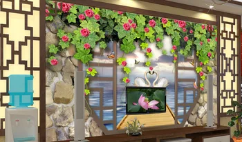 

Modern wallpaper papel Environmental Mural wall paper 3d wallpapers for wall the fairy tale background homedecoration