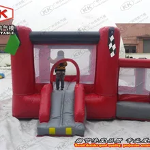 Крытый или открытый красный цвет надувной мини батут дом для праздничных и семейных Вечерние