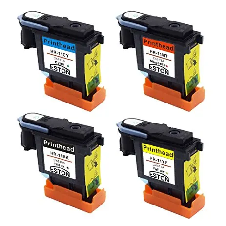 

10Set* C4810A C4811A C4812A C4813A Print head for HP 1000 1100 1200 2200 2280 2300 2600 2800 CP1700 500 9100