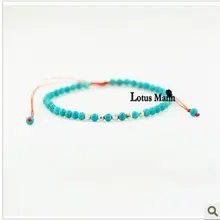 Lotus mann небольшая серия камня и ультратонкого серебряный браслет с бусинами с Европой и США мужчин и женщин