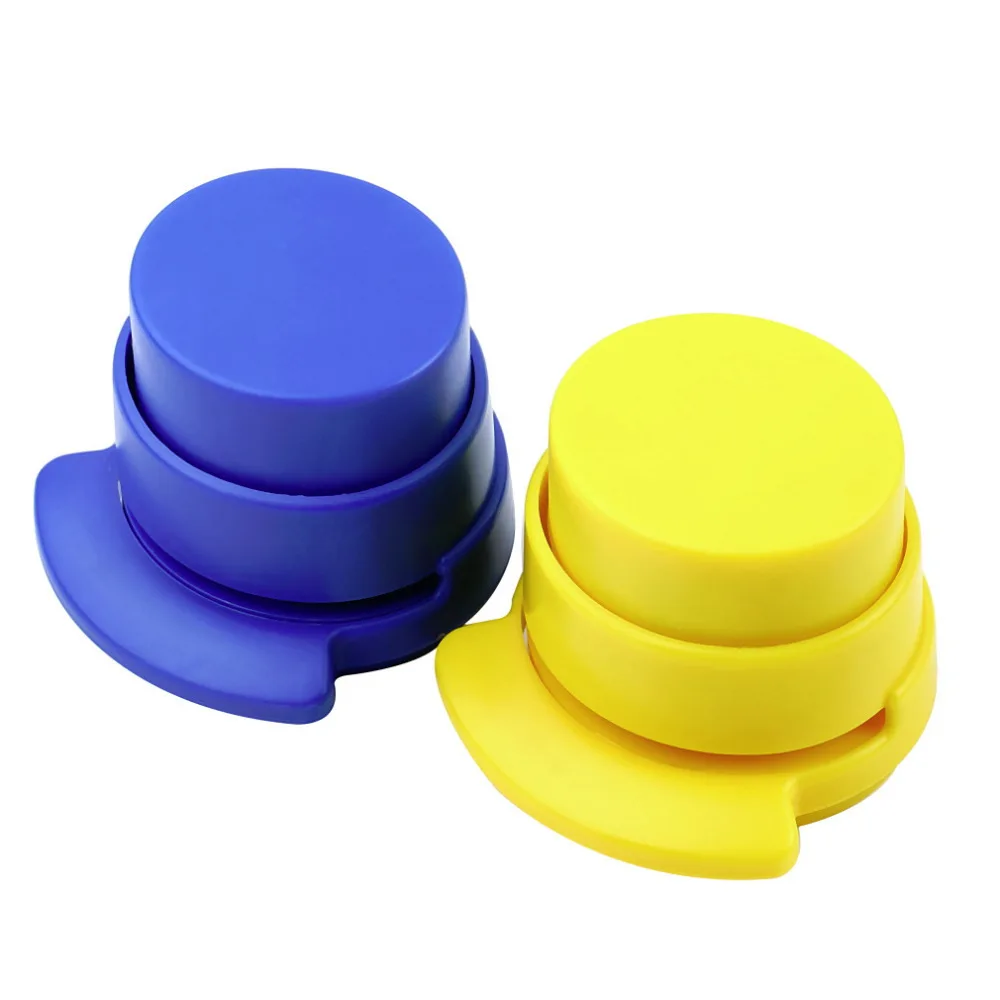 

1 pcs Office Staple Free Stapleless Stapler Home Paper Binding Binder Paperclip New
