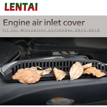 

LENTAI Car Engine Air Inlet Vent Protective Cover Sticker Protection For Mitsubishi Outlander 2013 2014 2015 2016 2017 2018