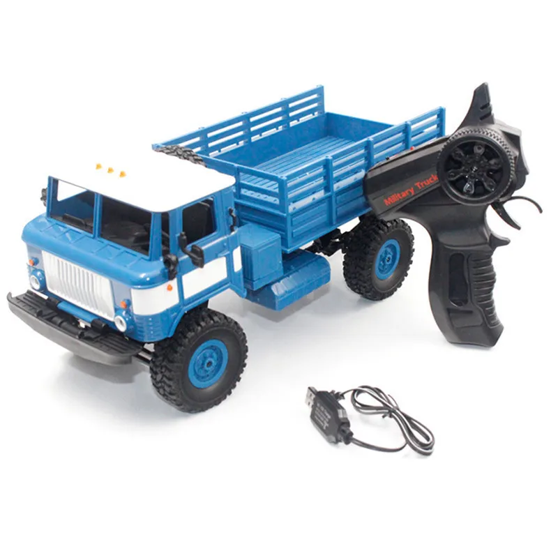 WPL B 24 GAZ 66 DIY 1 16 RC Climbing Military Truck Mini 2 4G 4WD