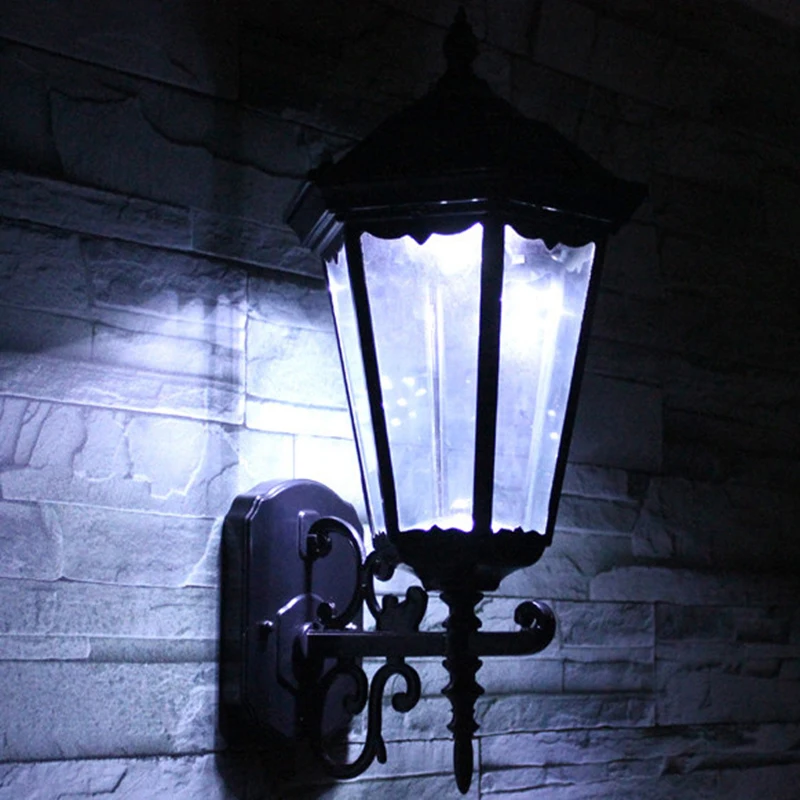 Led Surya Lampu Dinding Pencahayaan Outdoor Tahan Air 2 W