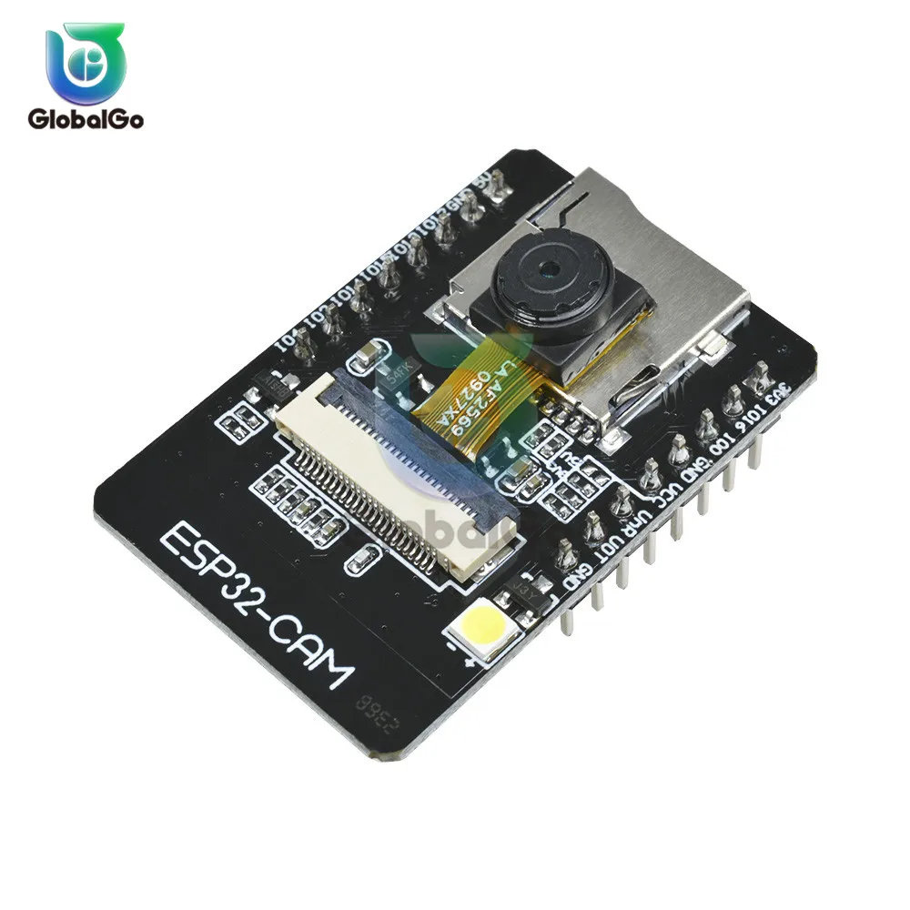 

OV2640 ESP32-CAM Wireless WiFi Bluetooth Module Camera Development Board ESP32 DC 5V Dual-core 32-bit CPU 2MP TF card OV7670