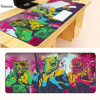 

Yuzuoan Free Shipping Extended Gaming Lock Edge Mouse Pad Mat XXL Stitched Edges Waterproof Large Desk Mat For CSGO DOTA LOL