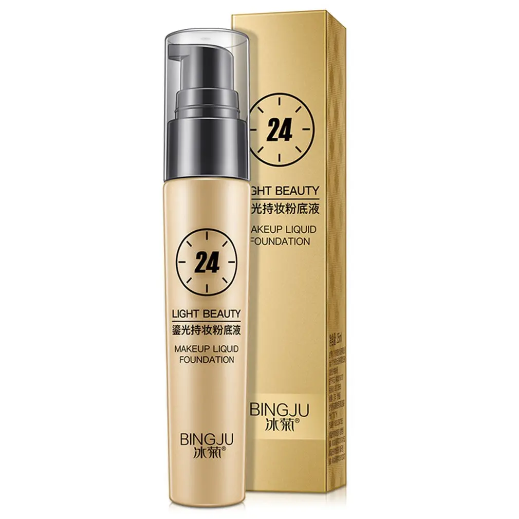 

Holding Makeup Liquid Foundation Waterproof Anti-sweat No MakeupOil Control Cosmetics Face Cosmetic Concealer