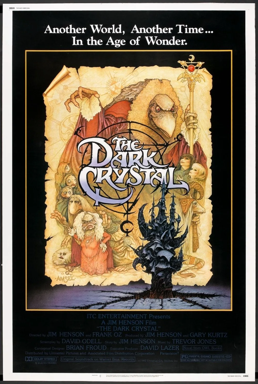 

The Dark Crystal Movie POSTER (1982) SILK POSTER Decorative painting 24x36inch